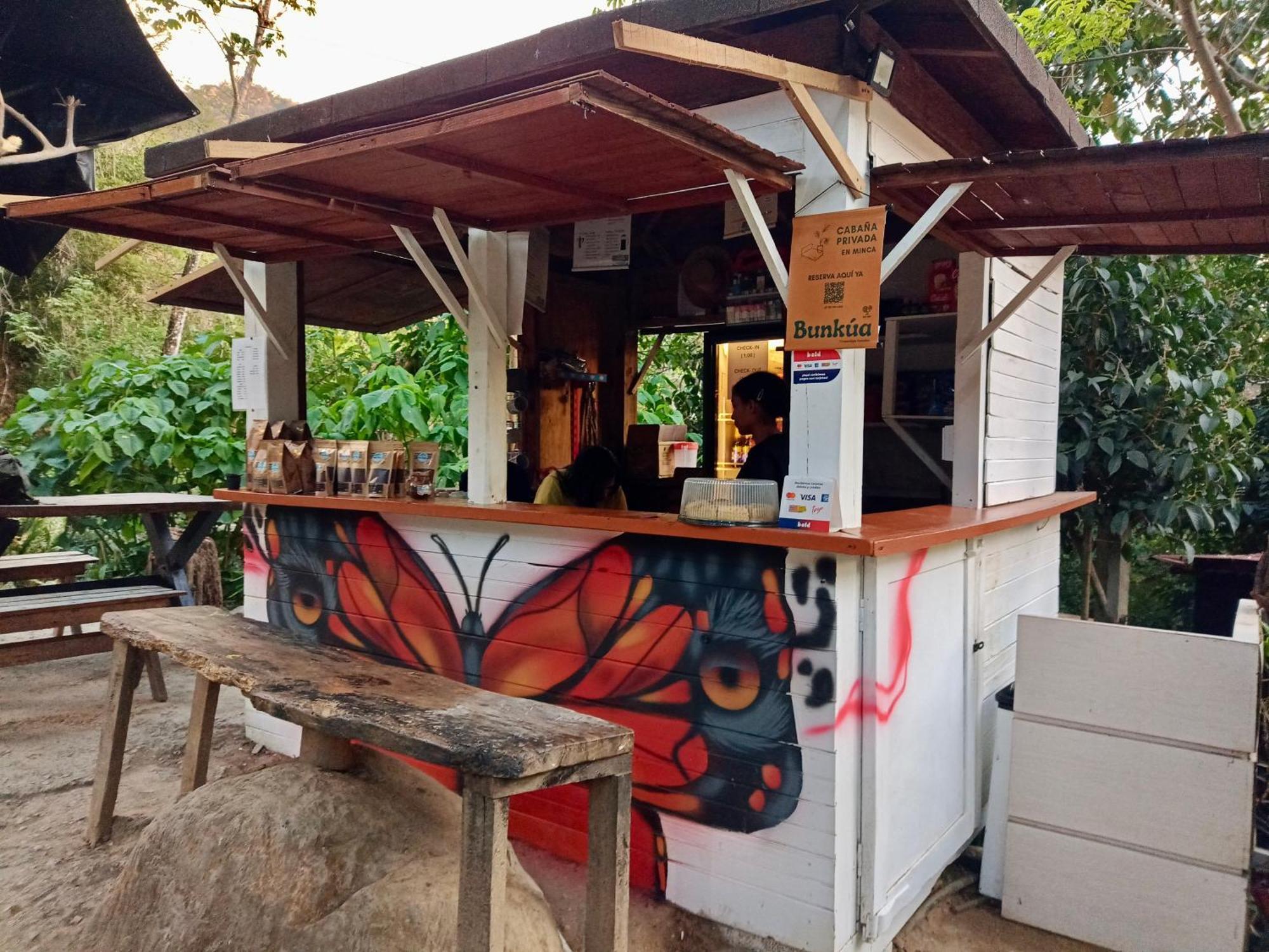 Hostal Las Mariposas Minca Buitenkant foto