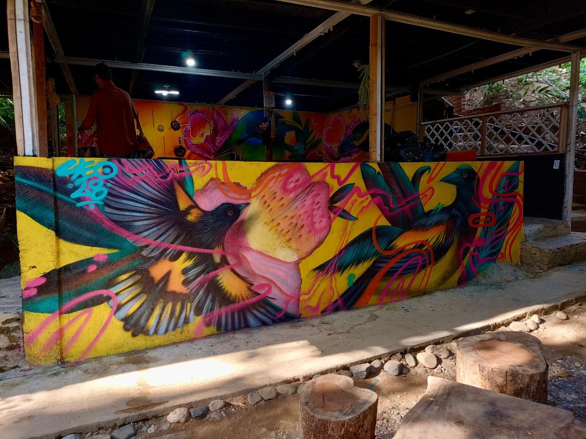 Hostal Las Mariposas Minca Buitenkant foto