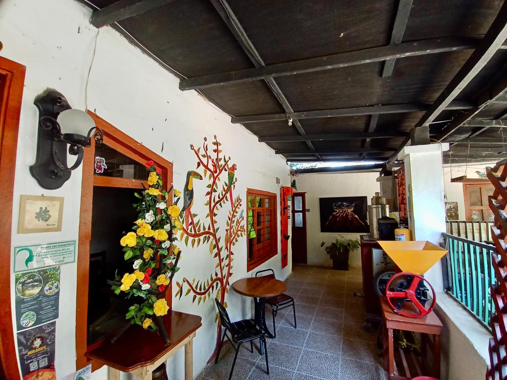 Hostal Las Mariposas Minca Buitenkant foto
