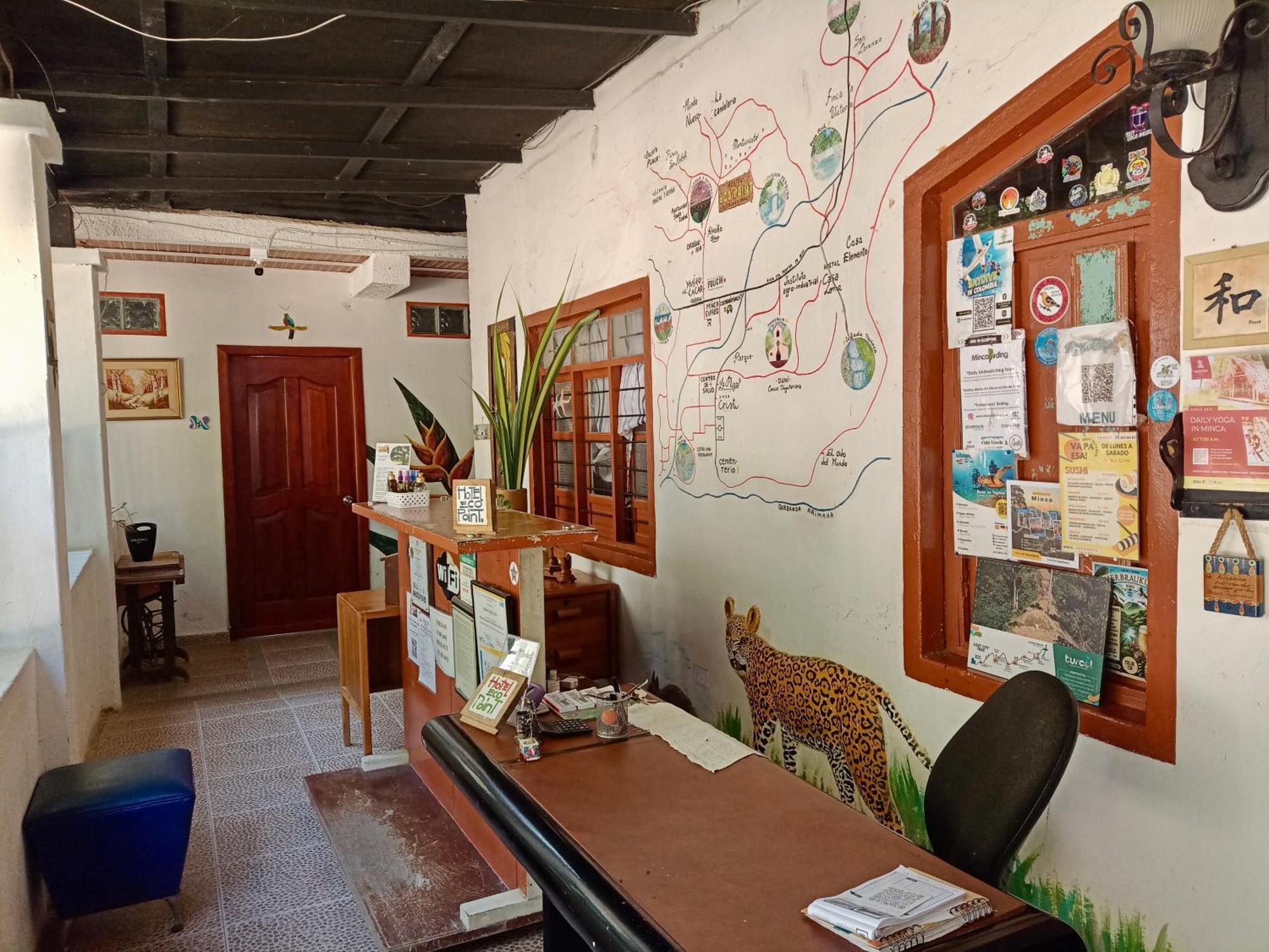 Hostal Las Mariposas Minca Buitenkant foto